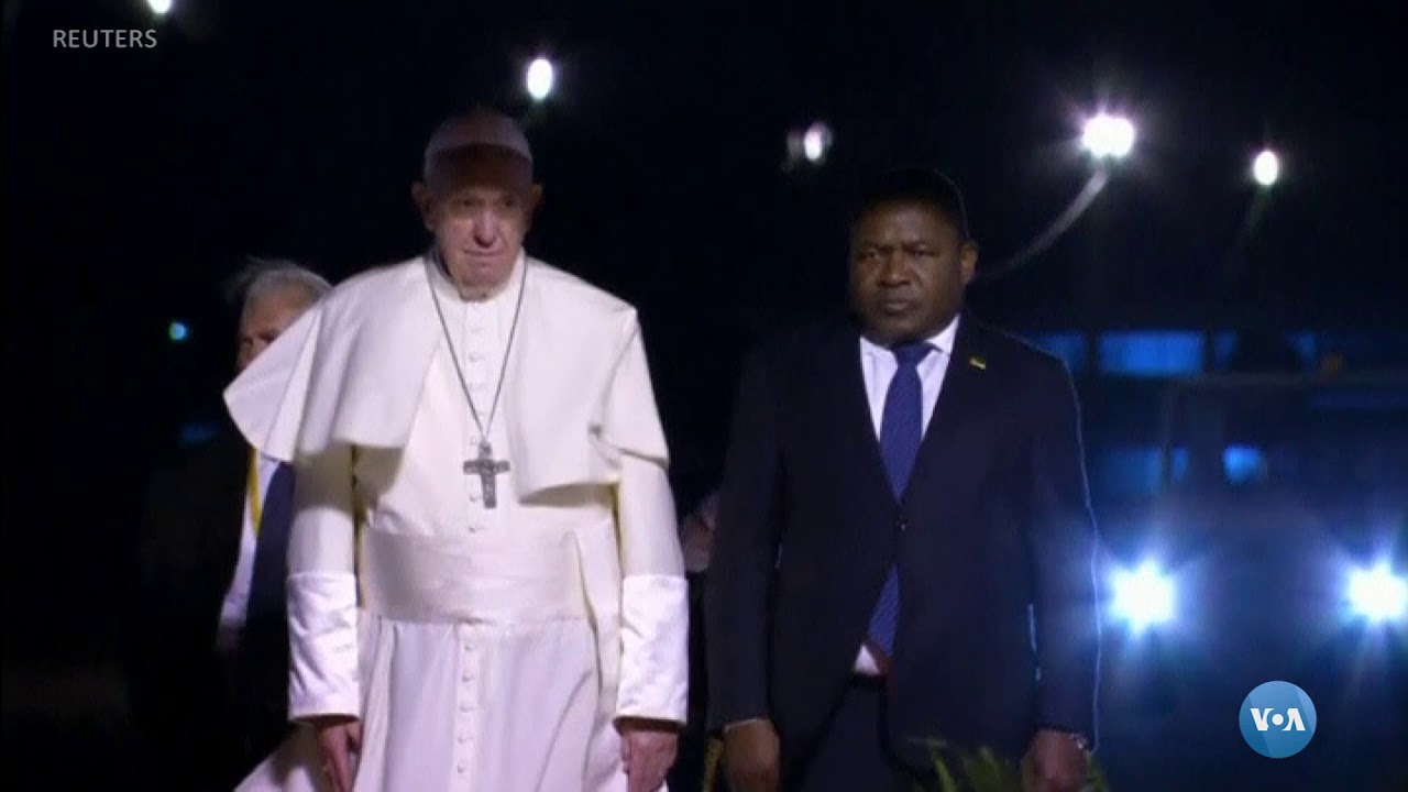 Papa já está em Moçambique