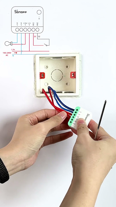 New Matter Smart Switch Experience! Unboxing and Installing the SONOFF MINIR4M #sonoff#matter