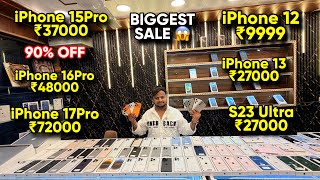 Biggest iPhone Sale Ever 🔥| Cheapest iPhone Market | Second Hand Mobile | iPhone 16 Pro iPhone 17