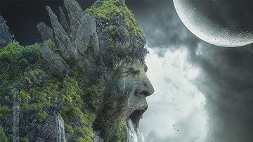 Tutorial _- Photoshop _ Surreal-Fantasy-( Stone Effect )#Manipulation)---- ►Titan