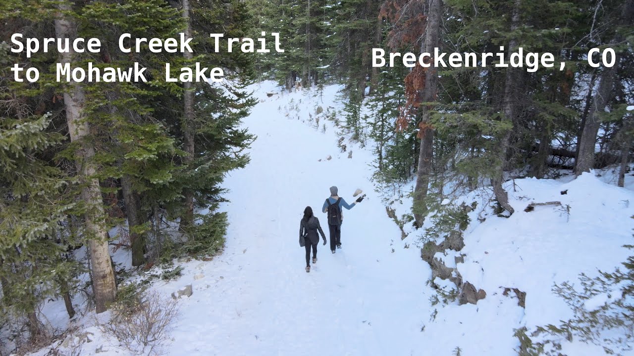 Spruce Creek Trail to Mohawk Lake near Breckenridge, Colorado in 4K