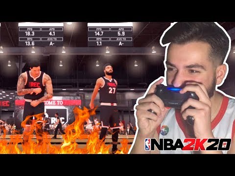 სასწაული სტატისტიკა REC CENTER_ში - NBA 2K20 MC ONLINE #1