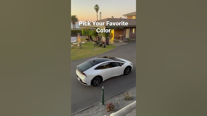 All 6 Colors for 2023 Toyota Prius #shorts