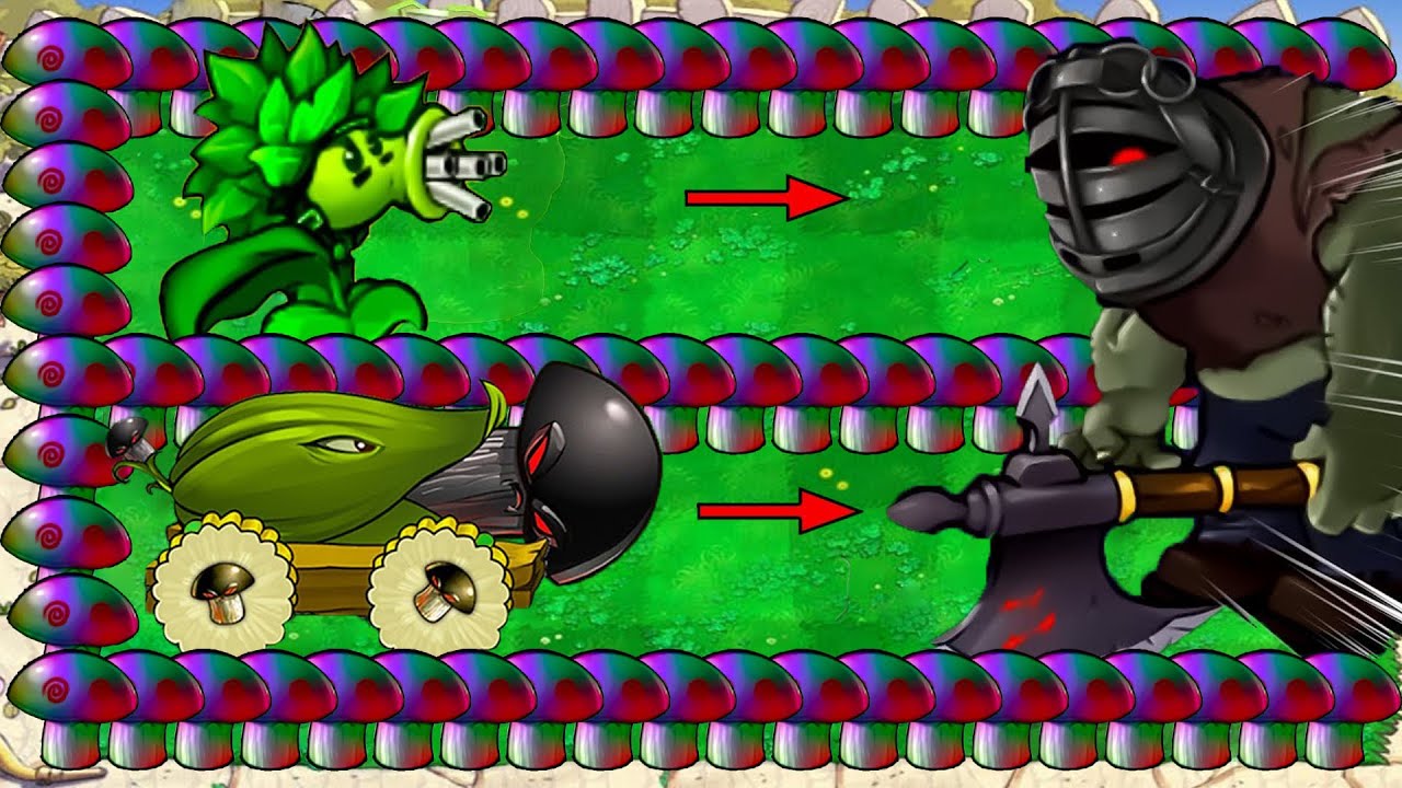 Doom Cob Cannon vs Gatling Pea vs Doom Hypno Shroom vs Dr.Zomboss ...