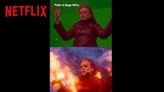 Por Trás Da Cena De Fate A Saga Winx Netflix Brasil
