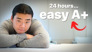 HOW TO study 24 HOURS before an exam for BEST RESULTS!