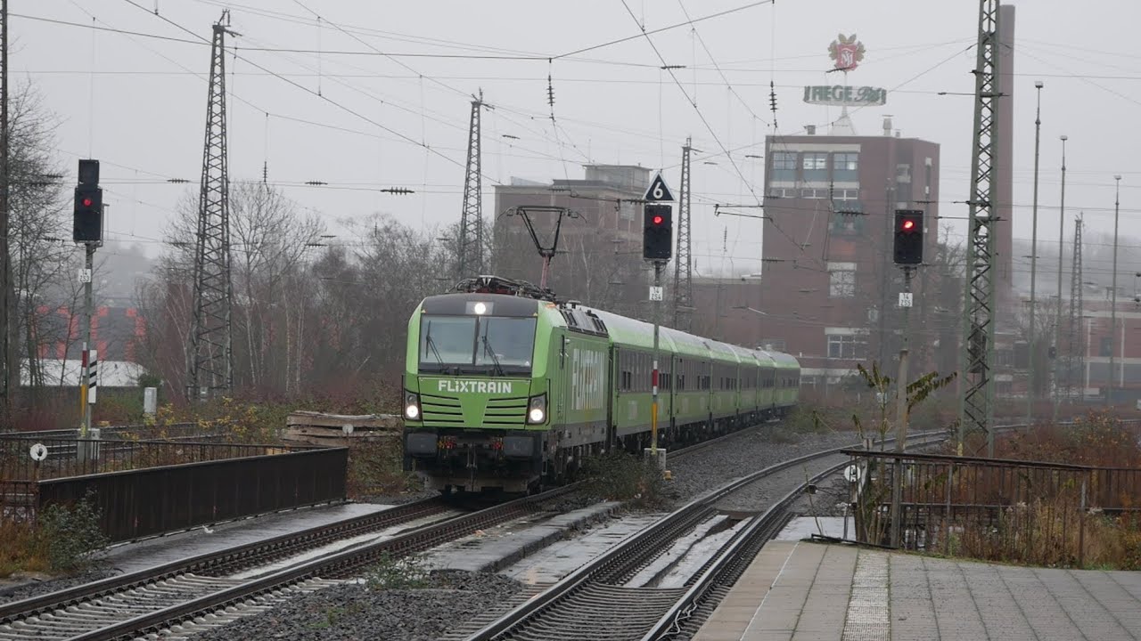 Züge in Bochum HBF Mit Br 111 193 412 3429 422 462 427 428 402 403