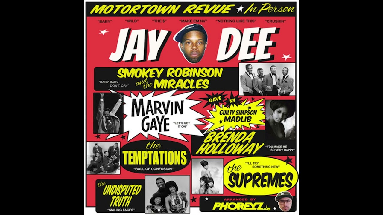J Dilla - Track 01 (The Motown Tape) [Extended Instrumental] - YouTube