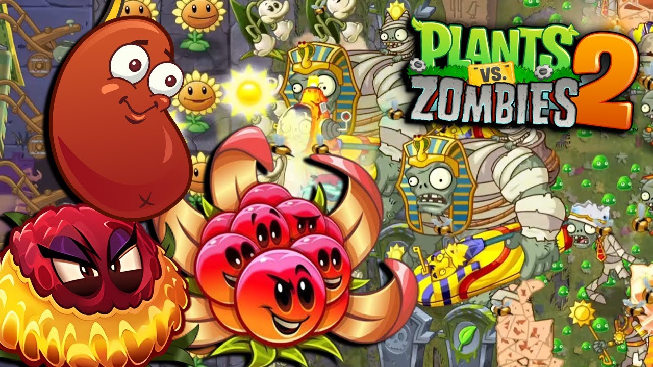 EQUIPO DE PLANTAS MALAS EN LA ARENA | Plants vs. Zombies 2 - YouTube