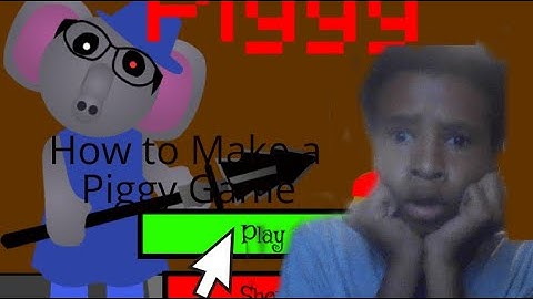 How To Make a Piggy Game (Main Menu + Making Skins)