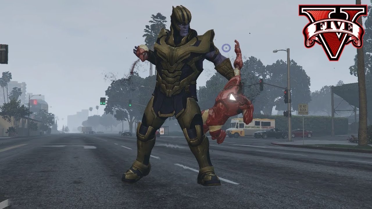 GTA V: Thanos e seus poderes chegam ao jogo por meio de um mod 