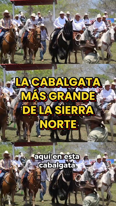 En Francisco Z. Mena vivimos la cabalgata más grande, celebramos las tradiciones de nuestros pueblos