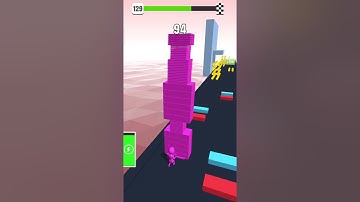 Stack Colors Level 129 Gameplay Walkthrough iOS, Android | Mobile Player #129