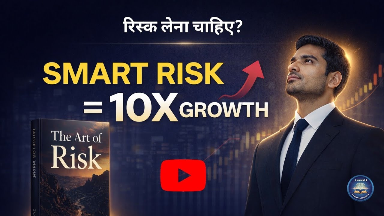 90% लोग Risk से डरते हैं… आप मत डरना! The Art of Risk Summary in Hindi