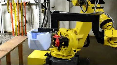 FANUC R-2000 with Rimrock Fixed 6th Axis Ladle Demo