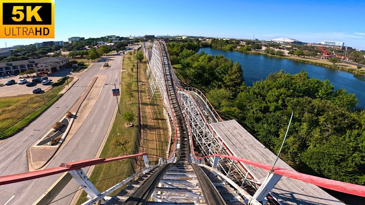 Judge Roy Scream POV 5K (Highest Quality) Six Flags Over Texas