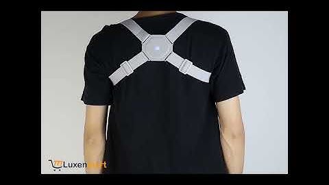 Intelligent Posture Corrector Electronic Reminder Back Support Adjustable Smart Brace Support Belt