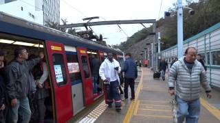 【**逆師逆友】港鐵 ERL MLR (E110/E61) 反方向(南行) 駛入/離大學站一台 (單線雙程行車)