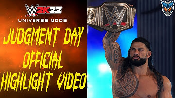 WWE 2K22 Universe Mode Highlights: Judgment Day Official Highlight Video