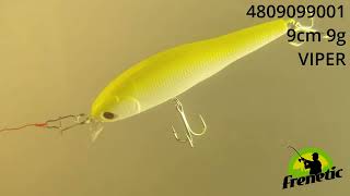 Frenetic Wobbler Viper | Hossz: 9 Cm, Merülési Mélység: 0-1,5 M, Szín: Narancs-Barna, Tömeg: 9 G videó