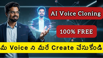 Create Your Own AI Voice FREE 🔥 | Telugu Voice Clone Full Tutorial