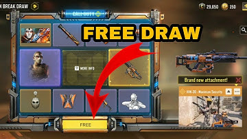 Free PRISON BREAK DRAW in COD Mobile