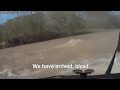 Calm russian car crash in river english subs