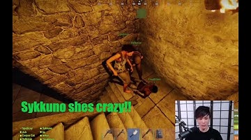 Valkyrae tries to kill TinaKitten in the New OTV & Friends Rust Server!