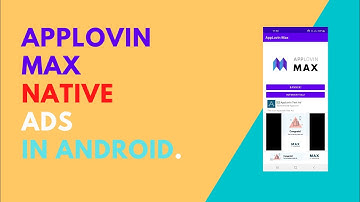 How to integrate AppLovin Max Native Ads in Android App | Applovin Ads 2022 | codetrix
