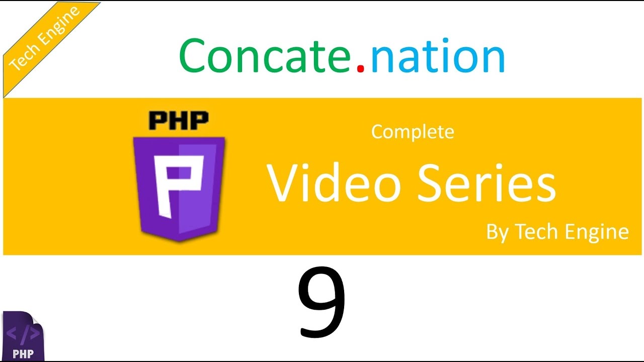 coding in php (Hindi) - 9. Concatenation in php. - YouTube