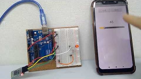 아두이노: 스마트폰 앱으로 아두이노에 연결된 LED 밝기 변화시키기(코딩정리)