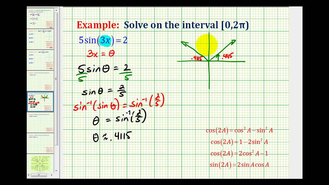 example-2-solving-a-trig-equation-with-a-multiple-angle-youtube