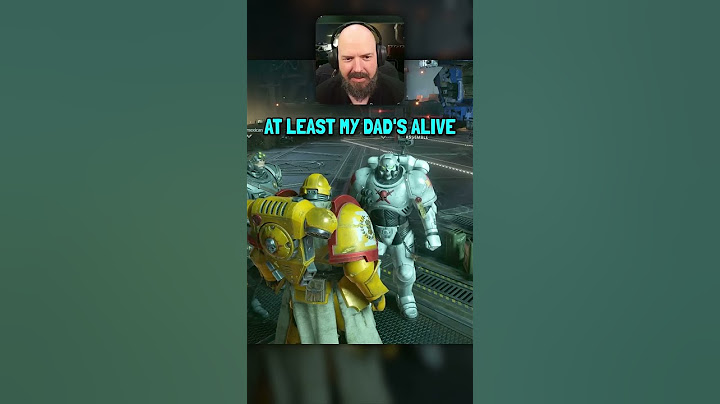 Don't talk about dad 😠 Warhammer 40,000: Space Marine 2