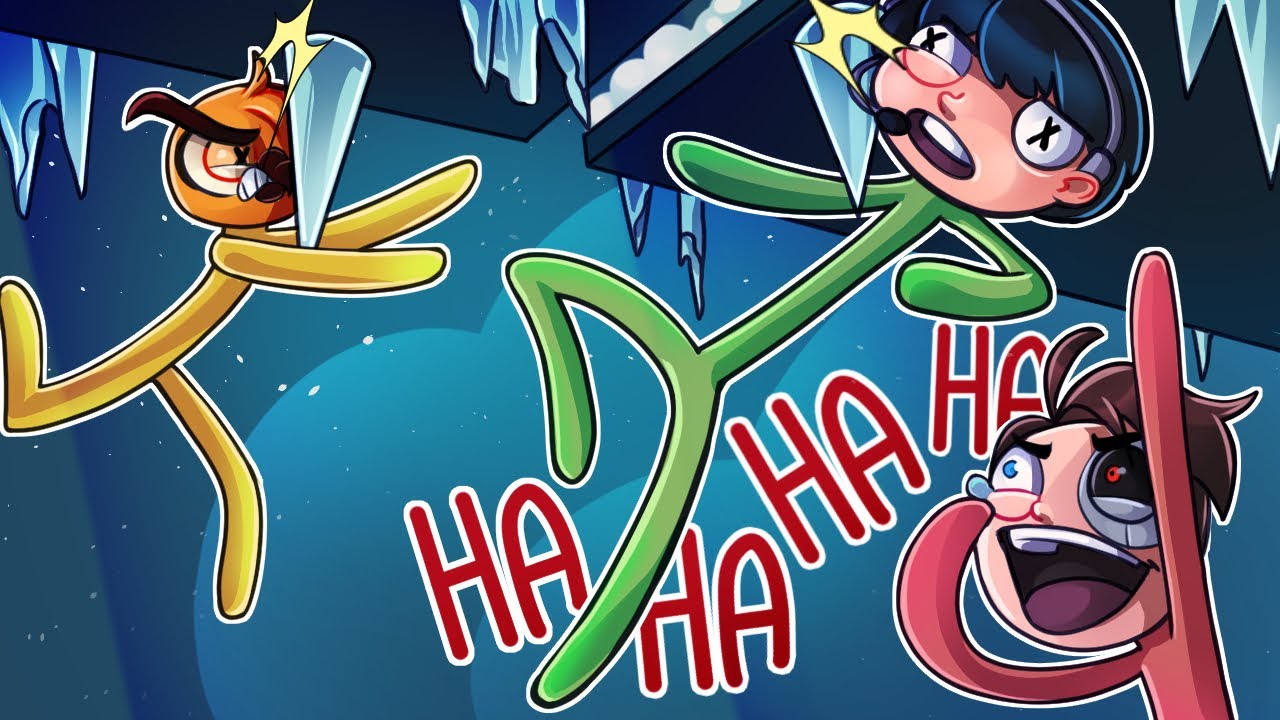 We ride together, we die in Stick Fight together! gaming logo
