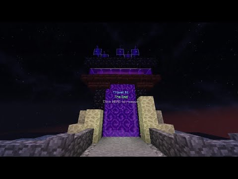 Getting the Portal to the End | Hypixel skyblock