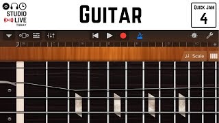 How to play the GUITAR touch instrument in GarageBand iOS (iPad/iPhone)