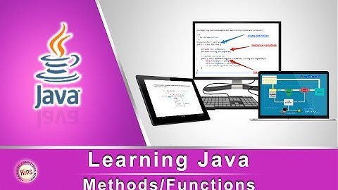Learning Java:  Methods/Functions (Using  BlueJ)