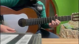 Hull a pelyhes fehér hó gitáron lassan akkord szóló első rész