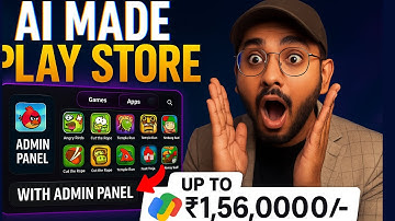 (No Coding) App Store + Admin Panel Using AI 🤖 | Make Android App Without Coding! | Make app with AI