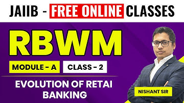 JAIIB 2023 RBWM Questions | Retail Banking and Wealth Management | Important topics for RBWM