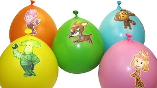 Распаковываем шары Сюрприз с сюрпризом Фиксики. "The Balloons surprise Show"
