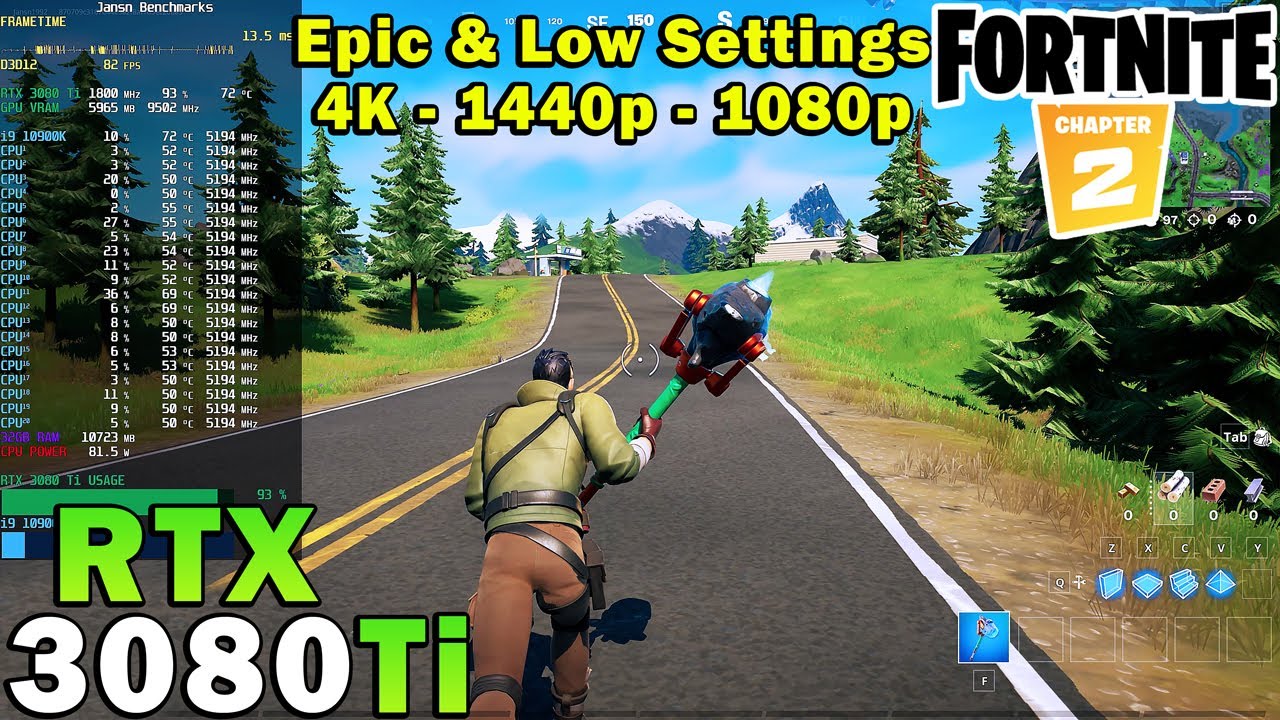 Play Fortnite on RTX 30 Series
