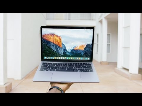 13 형 MacBook Pro 2016 개봉! (새로운 기능)