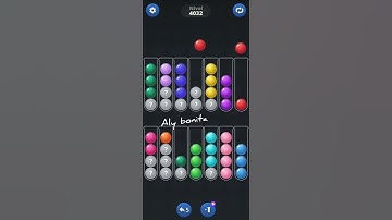 Ball sort puzzle level 4032 #puzzle #nivel #level #colors #gaming #gameplay #resolución