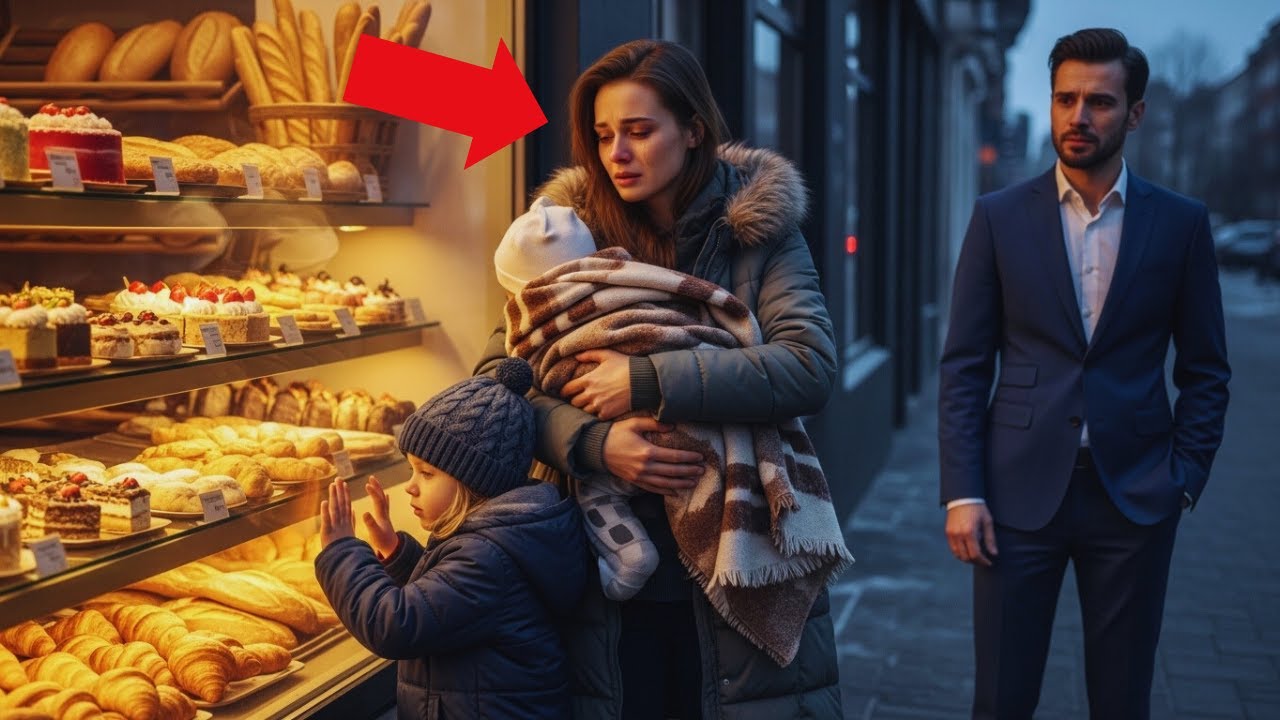 EMPRESÁRIO VIÚVO VÊ MÃE DESESPERADA CHORAR DE FOME COM OS FILHOS… SUA ATITUDE MUDOU TUDO!