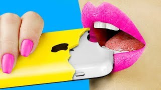 8 DIY COQUES DE TÉLÉPHONE COMESTIBLES / BLAGUES QUI SE MANGENT !