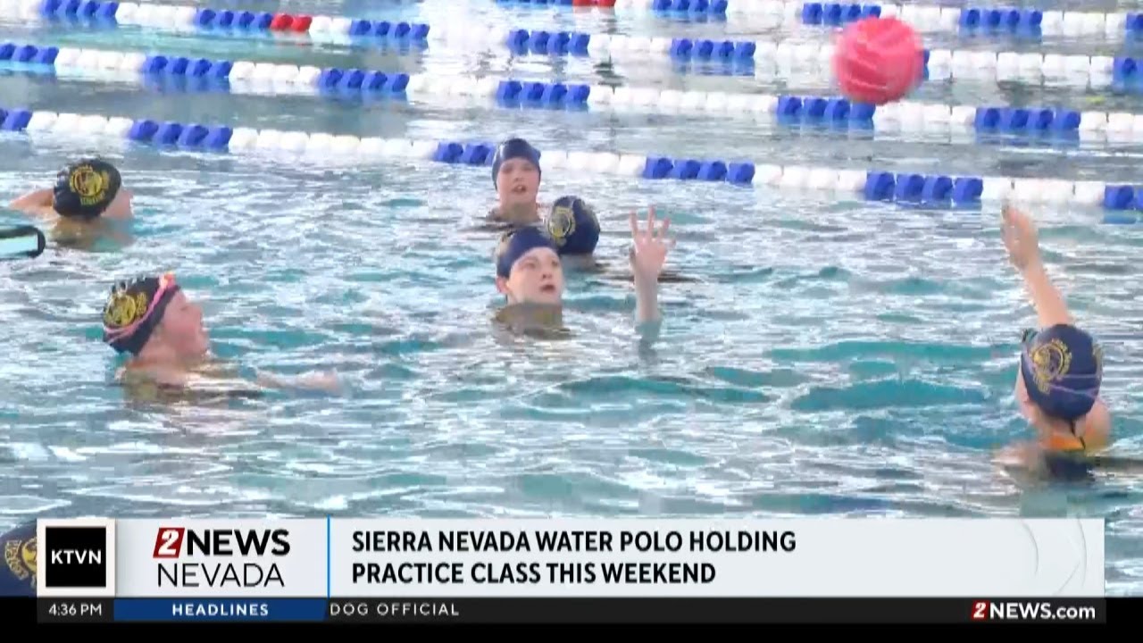 Sierra Nevada Water Polo Group hosting free practice classes - YouTube