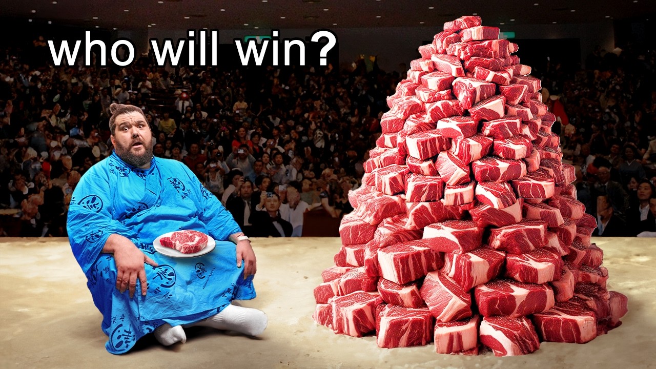 ⁣Can A Sumo Wrestler Eat A Whole Cow?