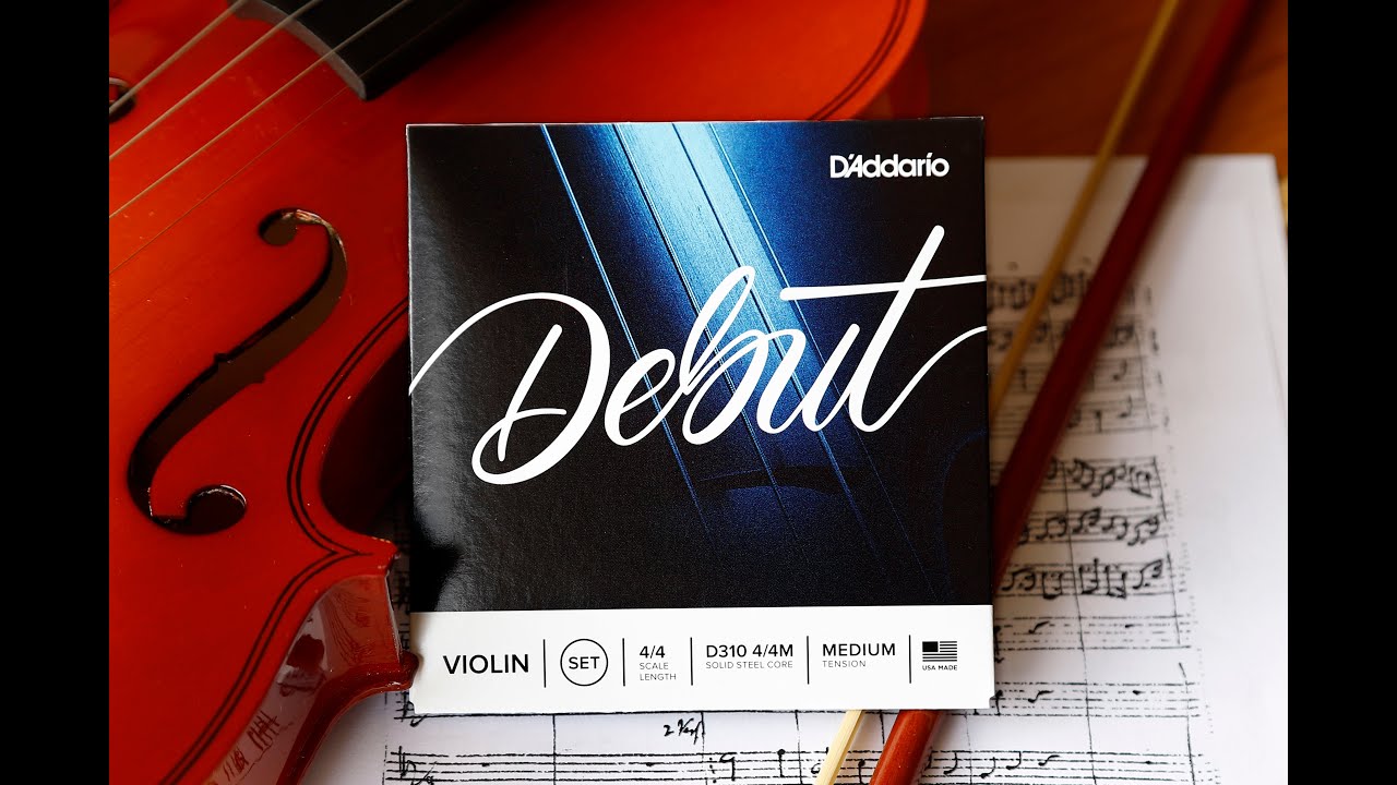 Cordas D'Addario Debut para Violino YouTube