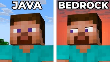 72 Diferencias entre Minecraft Java vs Bedrock